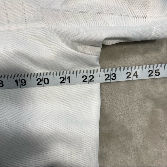 2015/16 Real Madrid Training Jersey Football Polo Shirt White Adidas Sz L S88942 - Picture 8 of 10